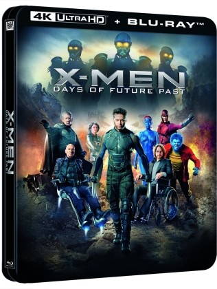X-Men: Days of Future Past (2014) (Lenticular, &Eacute;dition Limit&eacute;e, Steelbook, 4K Ultra HD + Blu-ray)
