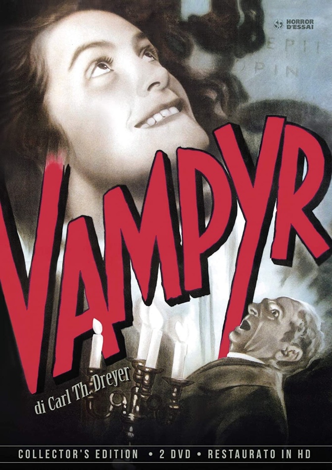 Vampyr (1932) Horror d'Essai, restaurato in HD, n/b, Édition Collector, 2 DVD