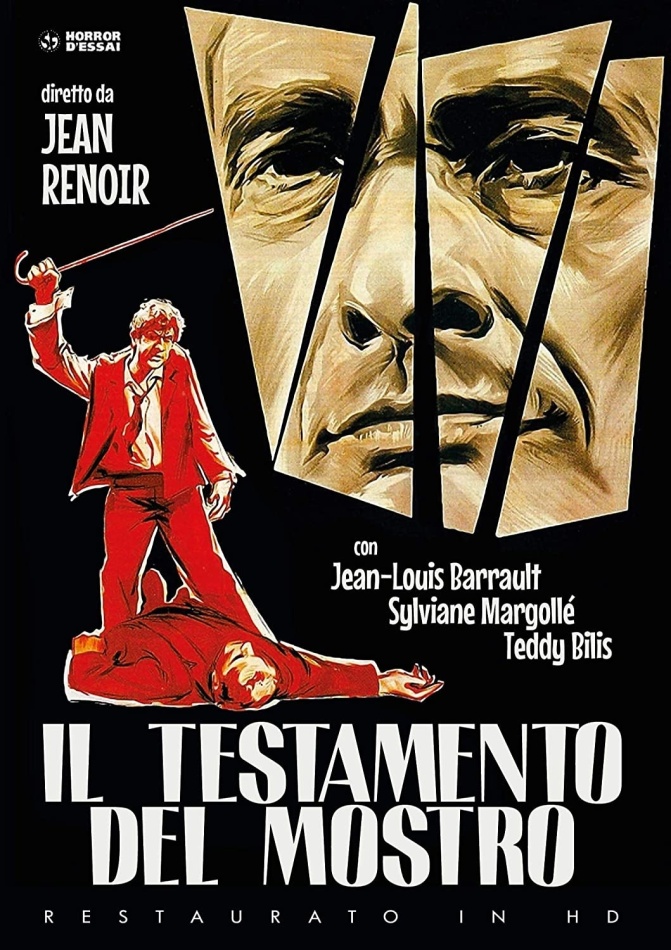 Il testamento del mostro (1959) Horror d'Essai, restaurato in HD, b/w, New Edition