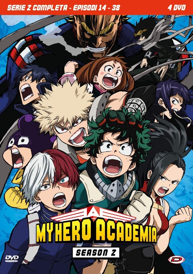 My Hero Academia - Stagione 2 4 DVD