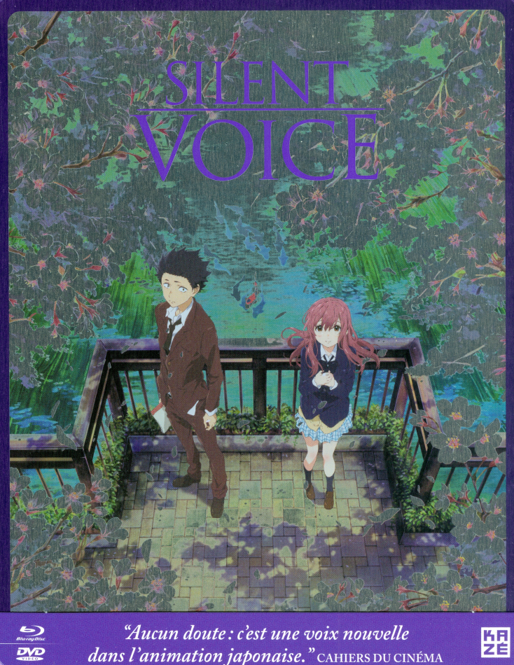 Silent Voice (2016) Limited Edition, Steelbook, Blu-ray + DVD