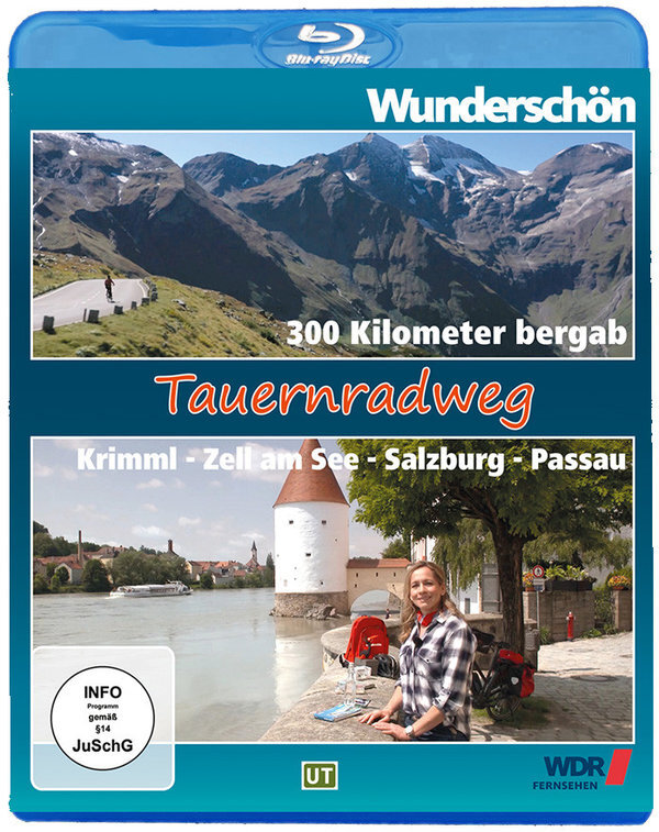 Tauernradweg - 300 km bergab - Krimml - Zell am See - Salzburg - Passau - Wunderschön!