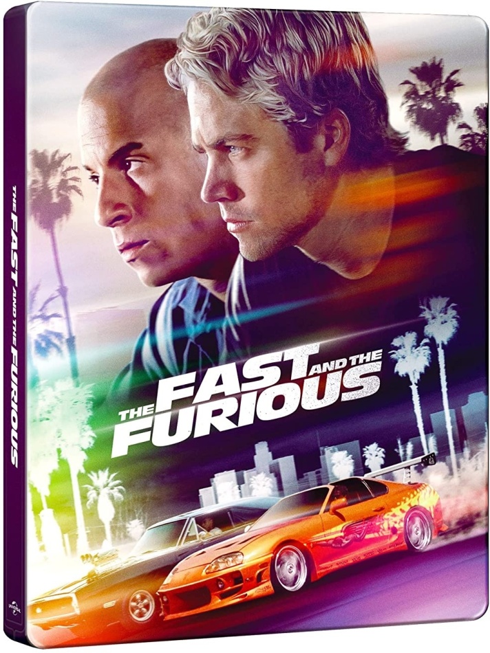 The Fast and Furious (2001) 20th Anniversary Edition, Steelbook, 4K Ultra HD + Blu-ray