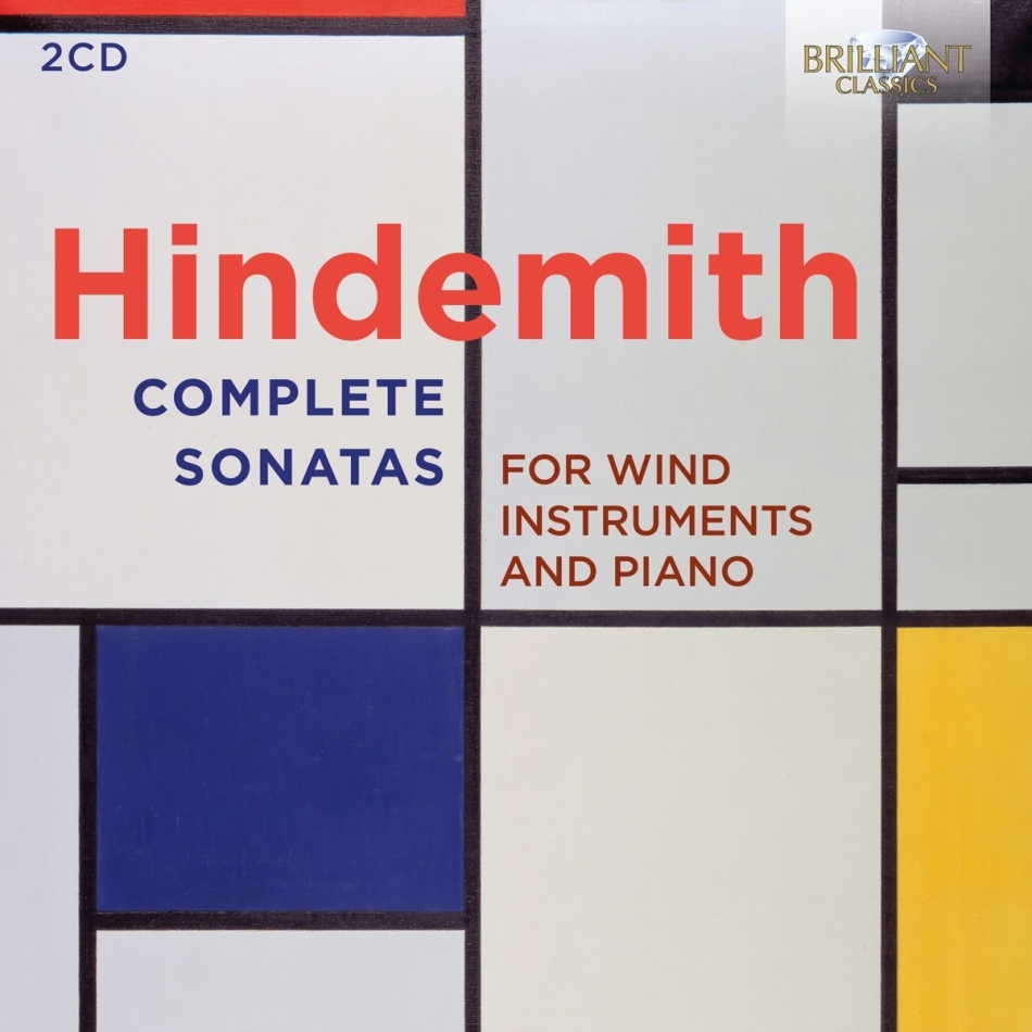 Paul Hindemith (1895-1963) - Complete Sonatas For Wind Instruments And Piano 2 CDs