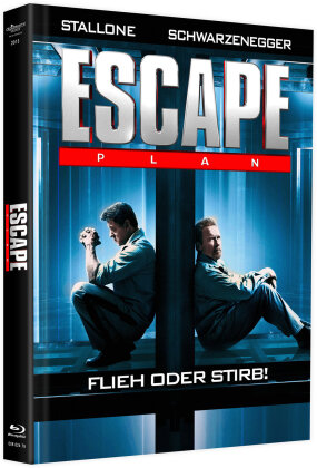 Escape Plan (2013) (Cover A, Limited Edition, Mediabook, Blu-ray + DVD)