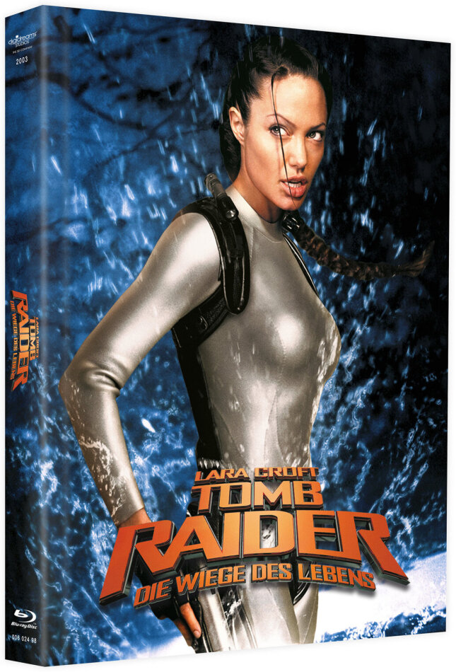 Lara Croft: Tomb Raider - Die Wiege des Lebens (2003) Cover A, Limited Edition, Mediabook, Blu-ray + DVD