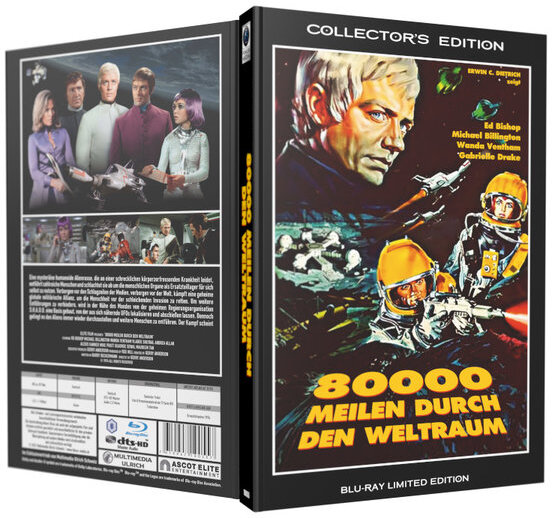 80.000 Meilen durch den Weltraum (1974) Grosse Hartbox, Collector's Edition Limitata