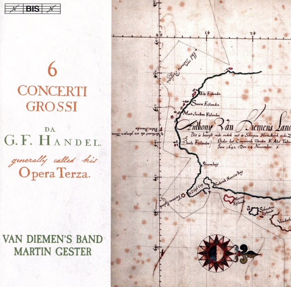 Van Diemen's Band, Georg Friedrich Händel (1685-1759) & Martin Gerster - Six Concerti Grossi 3 Hybrid SACD