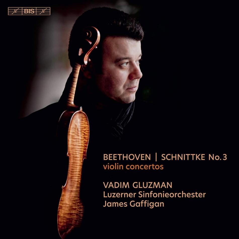 Ludwig van Beethoven (1770-1827), Alfred Schnittke (1934-1998), James Gaffigan & Vadim Gluzman - Violin Concertos