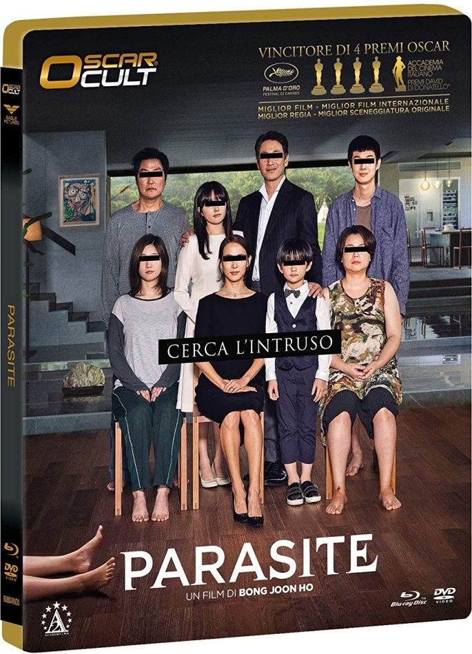 Parasite (2019) Oscar Cult, Limited Numbered Edition, Blu-ray + DVD