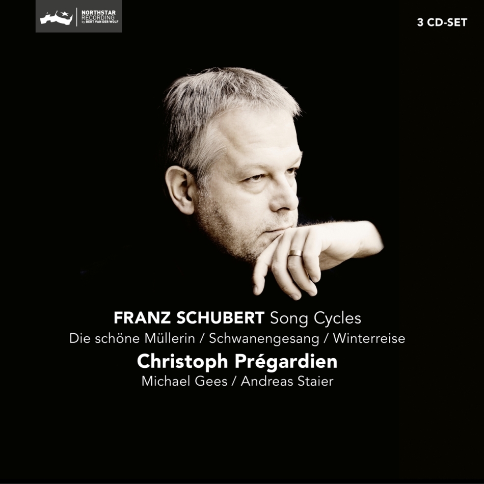 Andreas Staier, Michael Gees & Christoph Pregardien - Schubert: Die Schone Müllerin/Schwanengesang/Winterreise 3 CDs