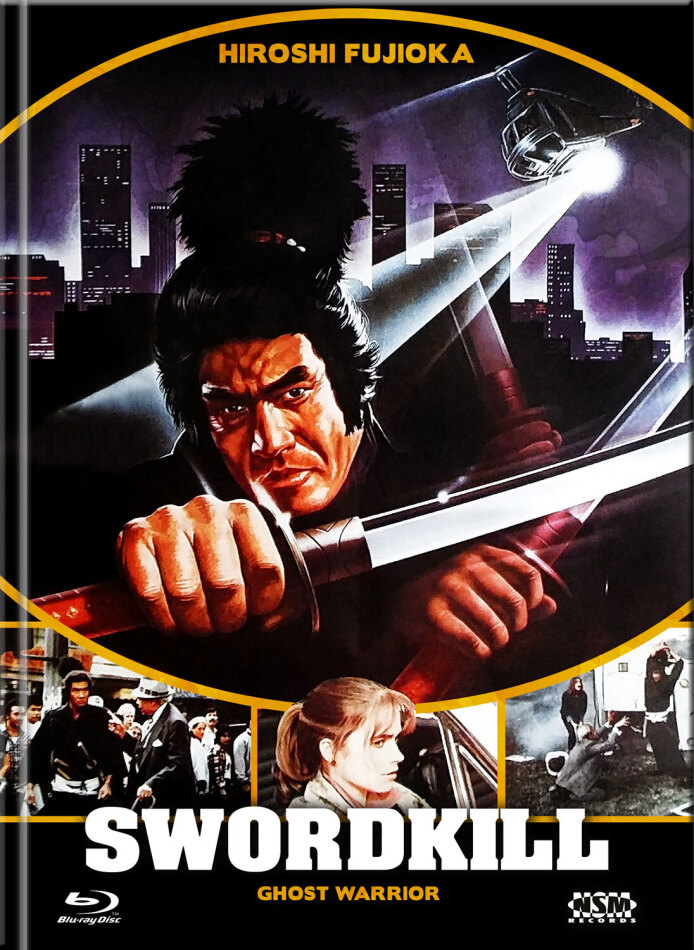 Swordkill (1984) Cover C, Limited Edition, Mediabook, Blu-ray + DVD