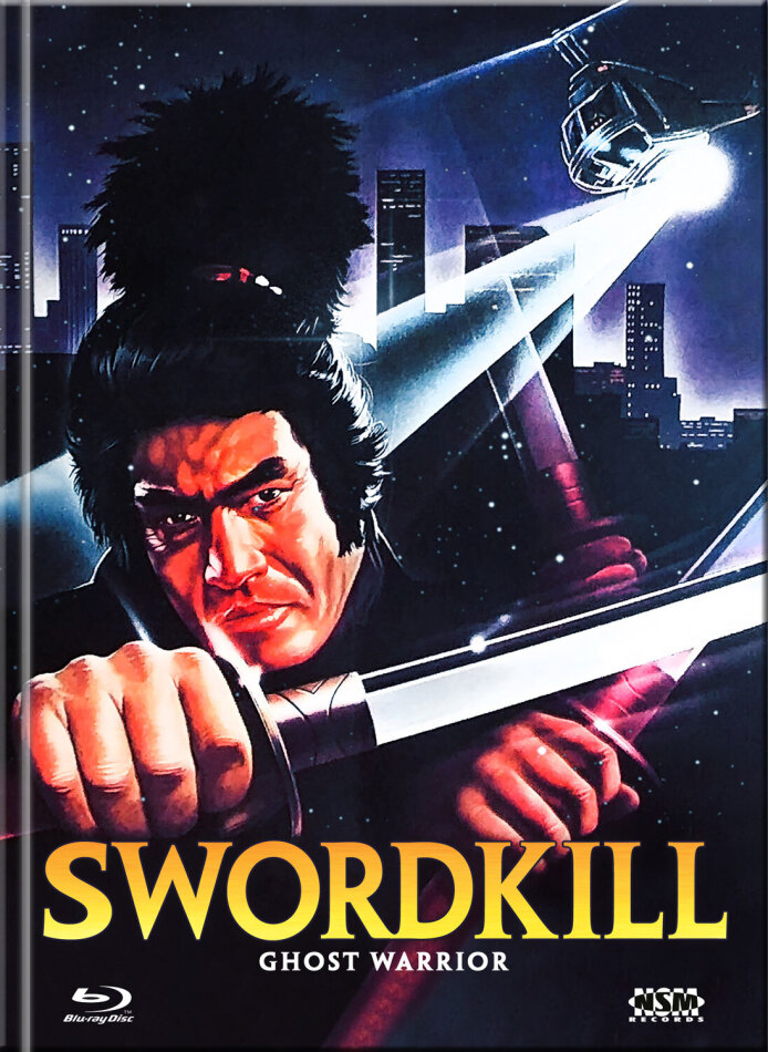 Swordkill (1984) Cover E, Limited Edition, Mediabook, Blu-ray + DVD
