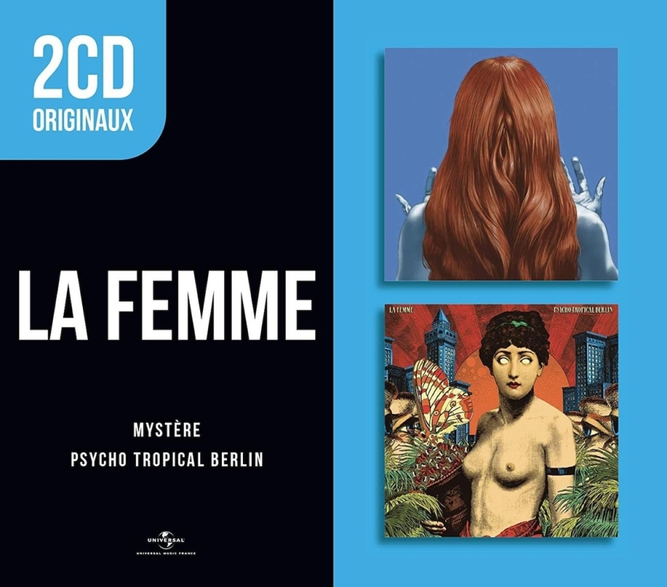 La Femme (France) - 2 CD Originaux: Mystere & Psycho Tropical Berlin 2 CDs