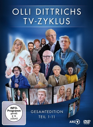 Olli Dittrichs TV-Zyklus - Gesamtedition - Teil 1-11 (2 DVDs)