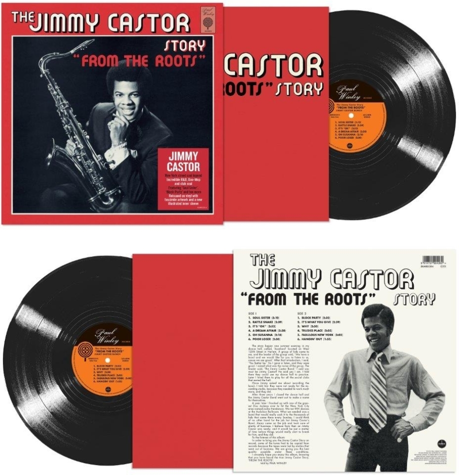 Jimmy Castor - From The Roots 2021 Reissue, Demon, LP