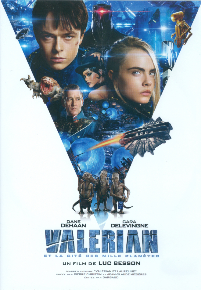 Valérian et la Cité des Mille Planètes (2017) 2 DVD