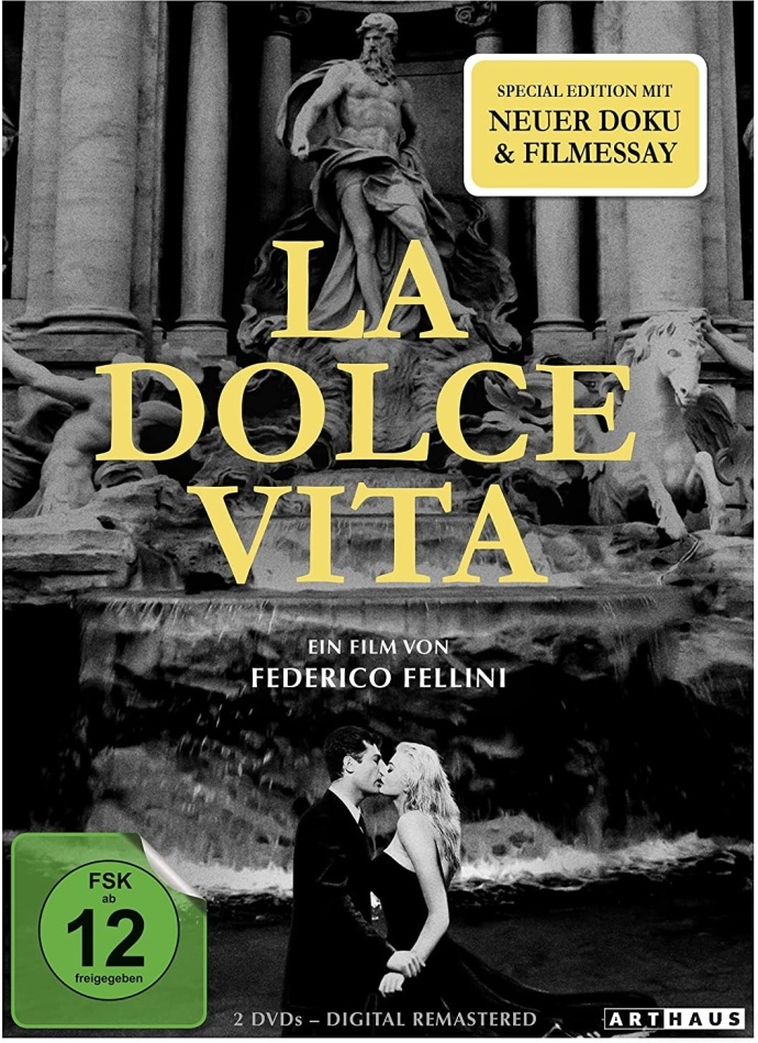 La dolce vita (1960) Digital Remastered, 2 DVDs