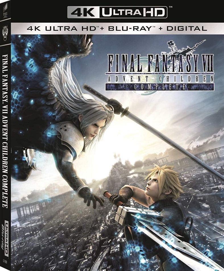Final Fantasy VII - Advent Children Complete (2005) 4K Ultra HD + Blu-ray