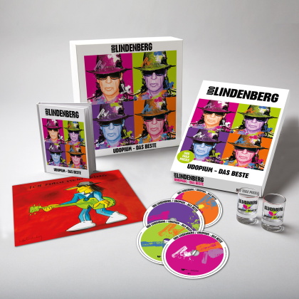 Udo Lindenberg - UDOPIUM-Das Beste (Limitierte Fanbox, Strictly Limited, 4 CDs)