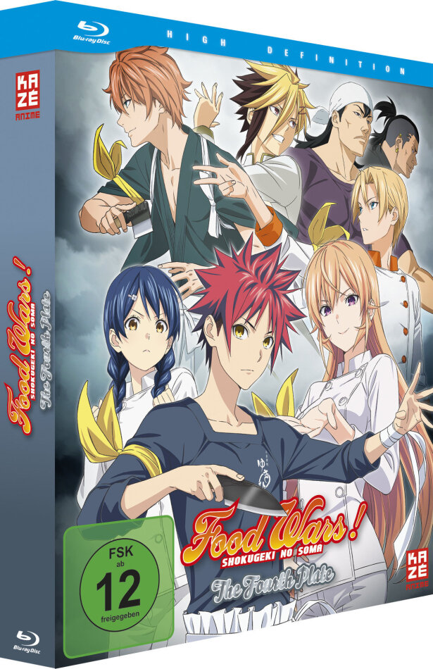 Food Wars! The Fourth Plate - Staffel 4 - Vol. 1 + Sammelschuber, Digibook, Limited Edition