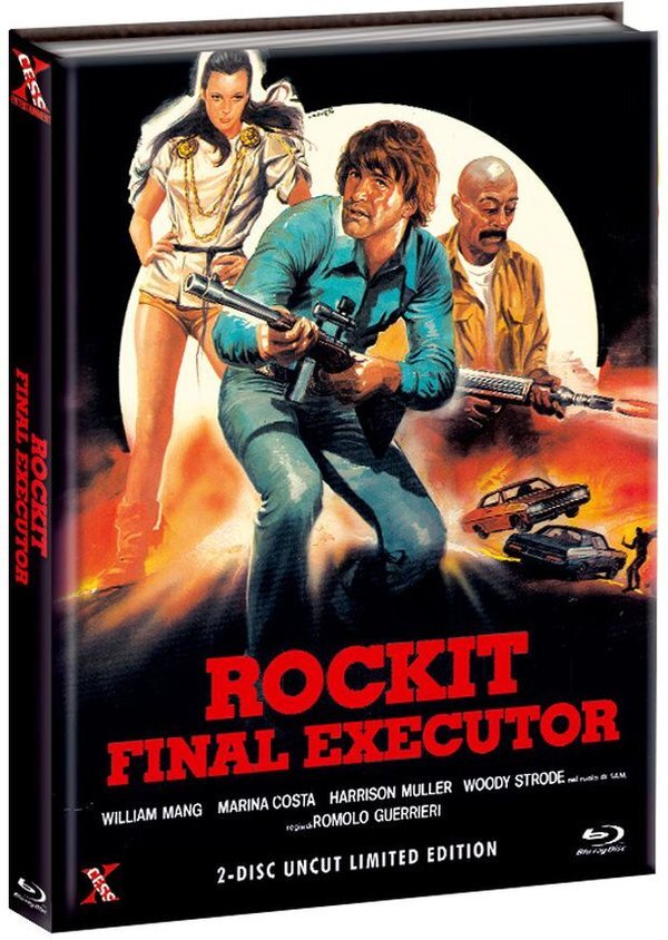 Rockit - Final Executor (1984) Cover B, Limited Edition, Mediabook, Blu-ray + DVD