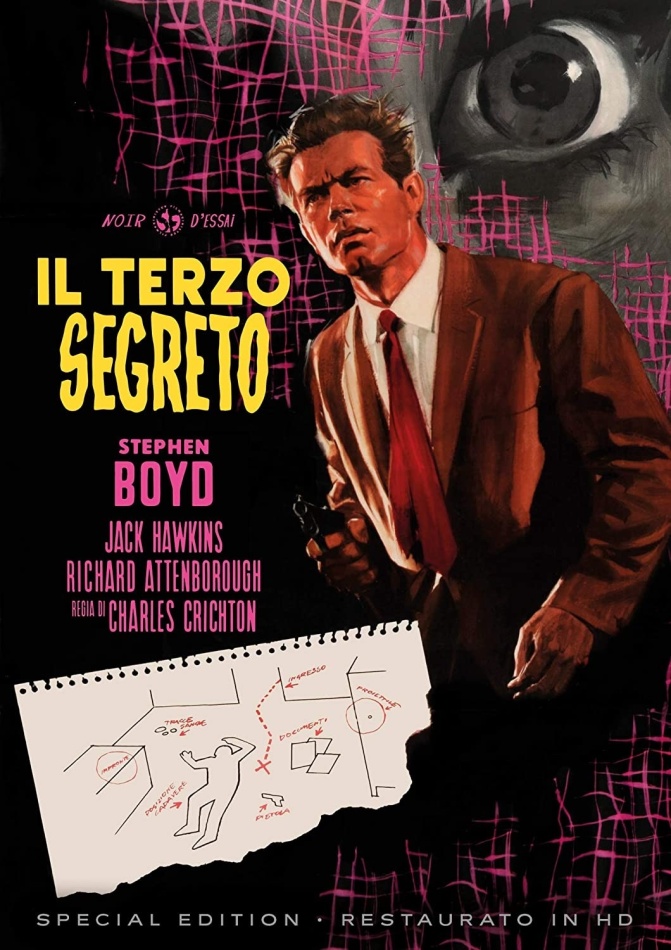 Il terzo segreto (1964) Noir d'Essai, Restaurato in HD, n/b, Edizione Speciale