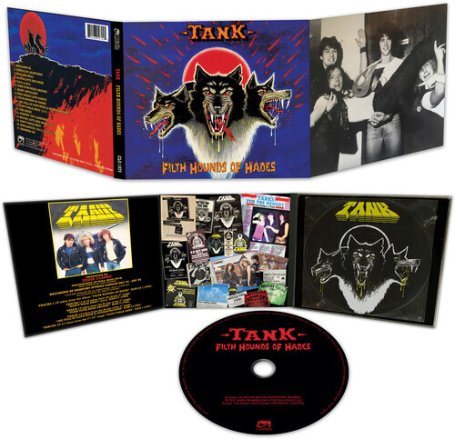 Tank - Filth Hounds Of Hades 2021 Reissue, Bonustracks, Digipack
