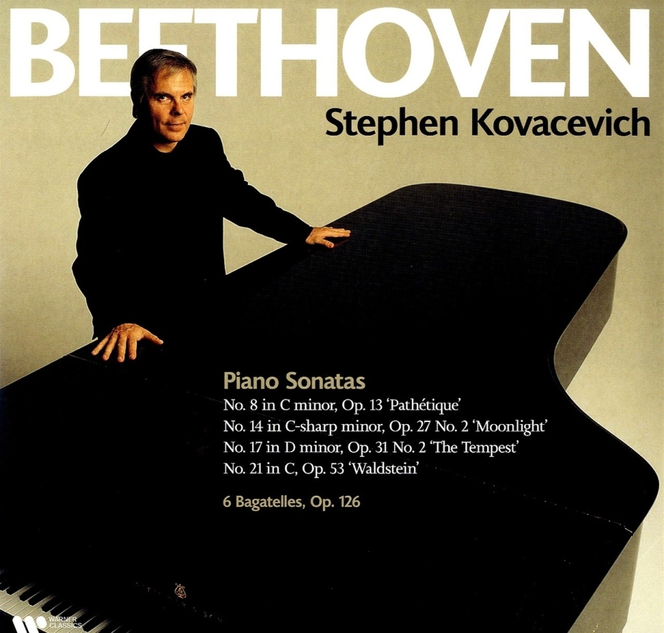 Ludwig van Beethoven (1770-1827) & Stephen Kovacevich - Klaviersonaten Nr.8,14,17&21 2 LPs