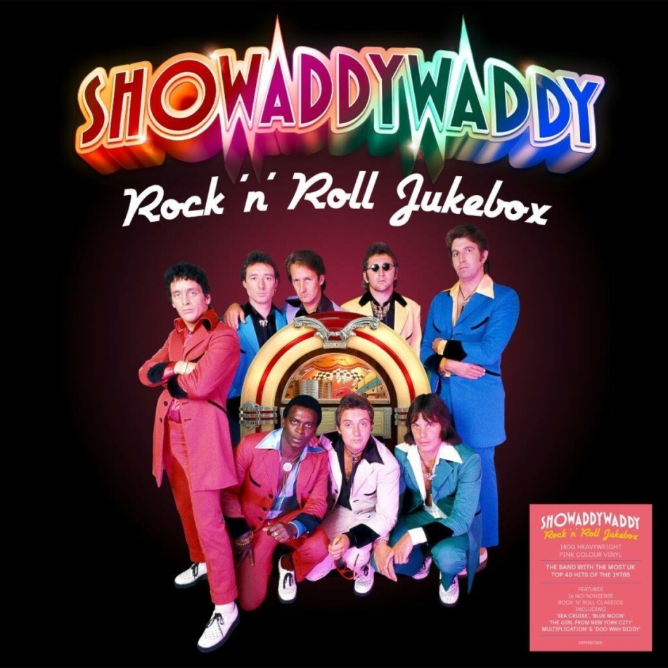 Showaddywaddy - Rock 'N' Roll Jukebox 2021 Reissue, Demon Records, Pink Vinyl, LP
