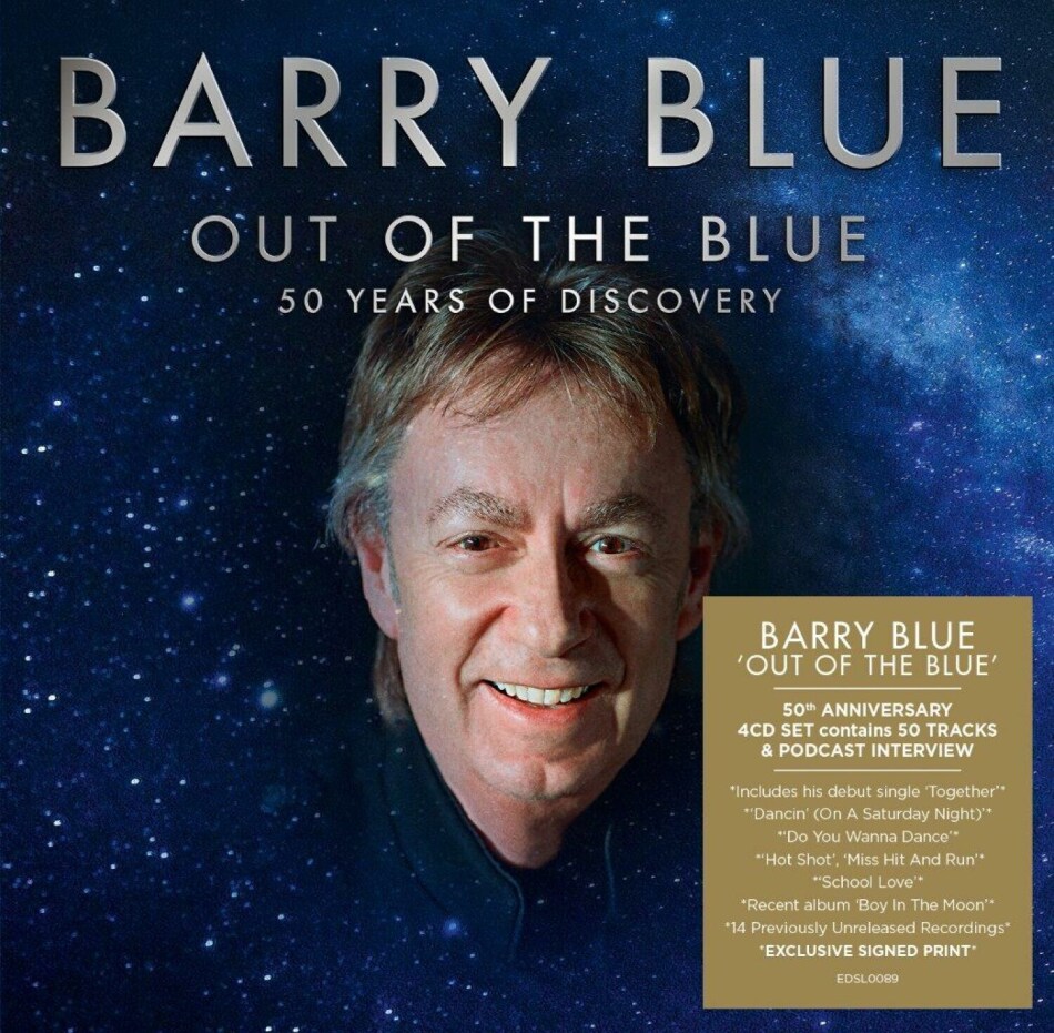 Barry Blue - Out Of The Blue 4 CDs