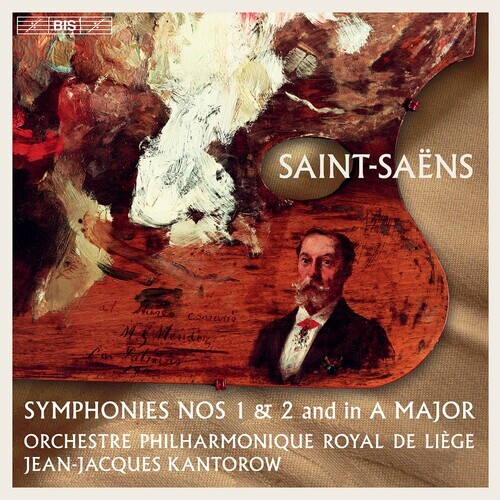 Camille Saint-Saëns (1835-1921), Jean-Jacques Kantorow & Orchestre Philharmonique Royal de Liège - Symphonies 1 & 2 Hybrid SACD