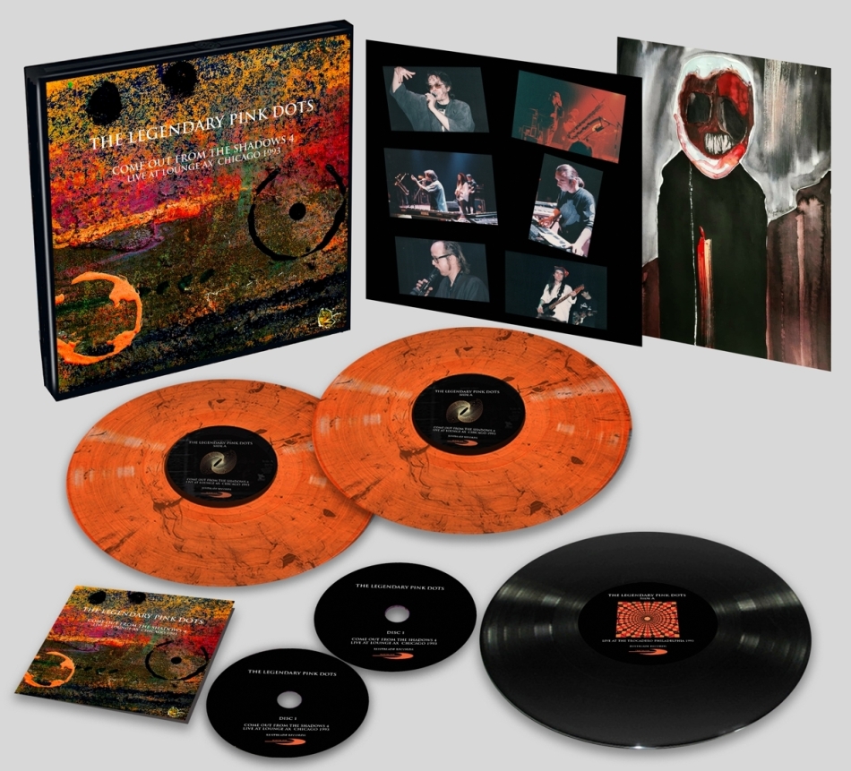 Legendary Pink Dots - Live At Lounge Ax Chicago 1993 Oversize Item Split, Deluxe Edition, 3 LPs + 2 CDs