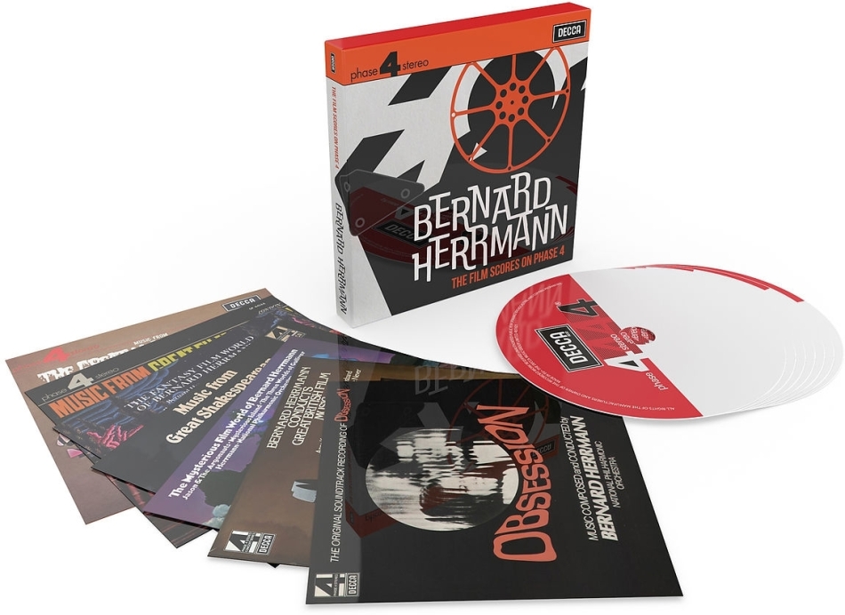 Bernard Herrmann - Film Scores Of Bernard Herrmann - OST 7 CDs