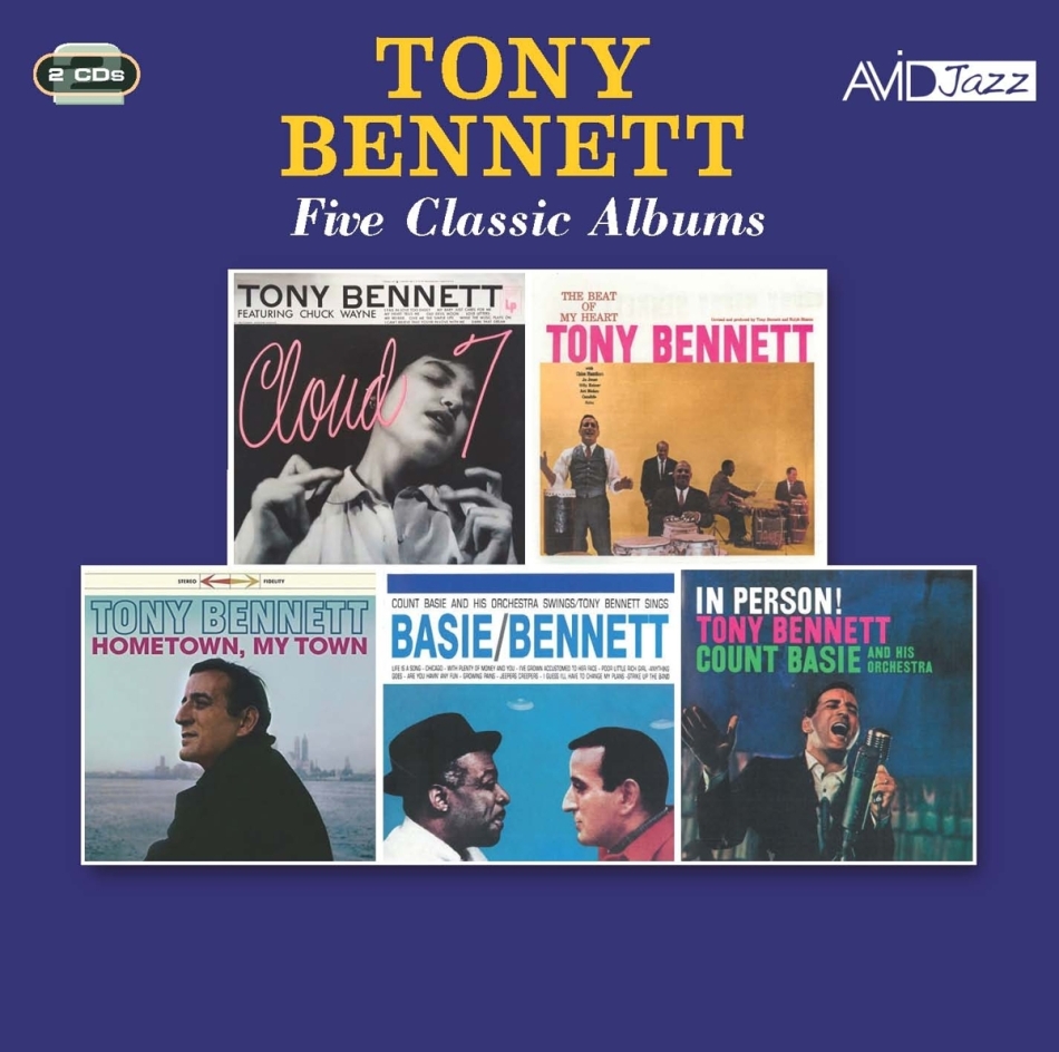 Tony Bennett - Cloud 7 / Beat Of My Heart / Hometown My Town 2 CDs
