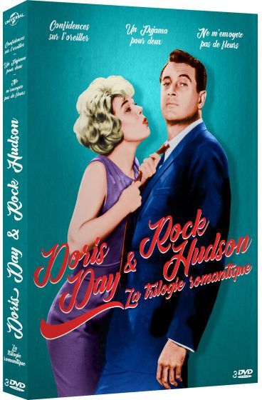 Doris Day & Rock Hudson - La trilogie romantique : Confidences sur l'oreiller / Un pyjama pour deux / Ne m'envoyez pas de fleurs 3 DVD