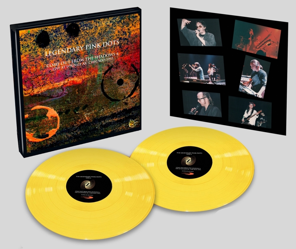 Legendary Pink Dots - Live At Lounge Ax Chicago 1993 Deluxe Edition, Limited Edition, Yellow Vinyl, LP