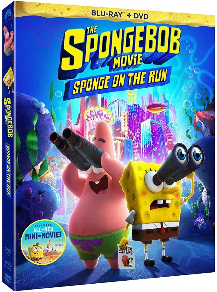 The Spongebob Movie - Sponge On The Run (2020) 2 Blu-ray