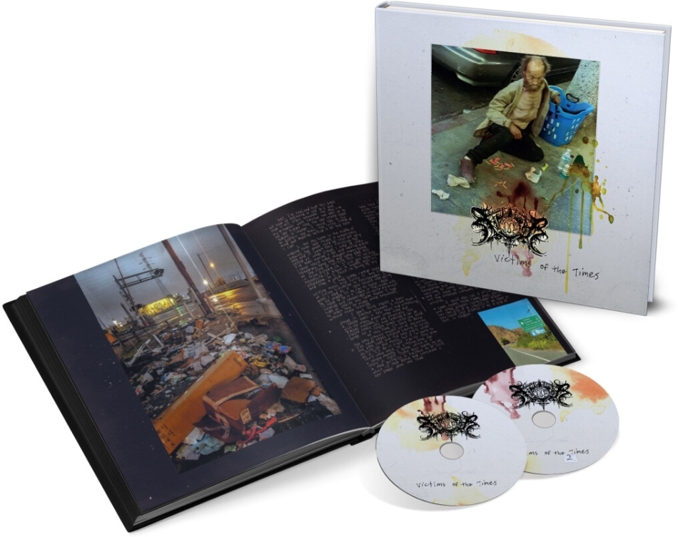 Xasthur - Victims of the Times Deluxe Edition, 2 CDs + Book