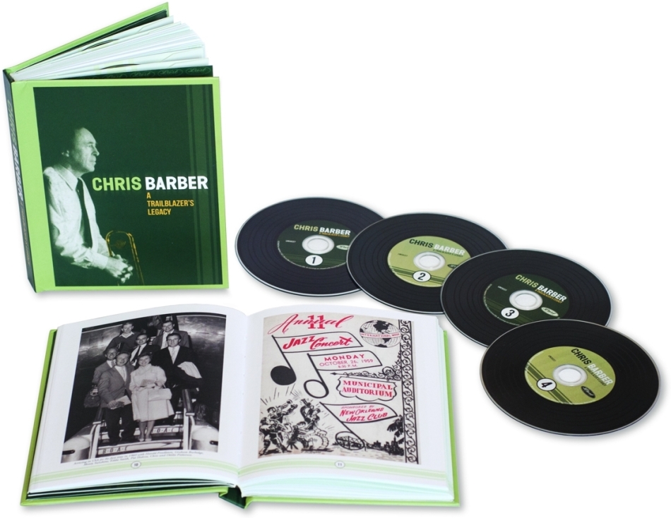 Chris Barber - A Trailblazer's Legacy 4 CDs