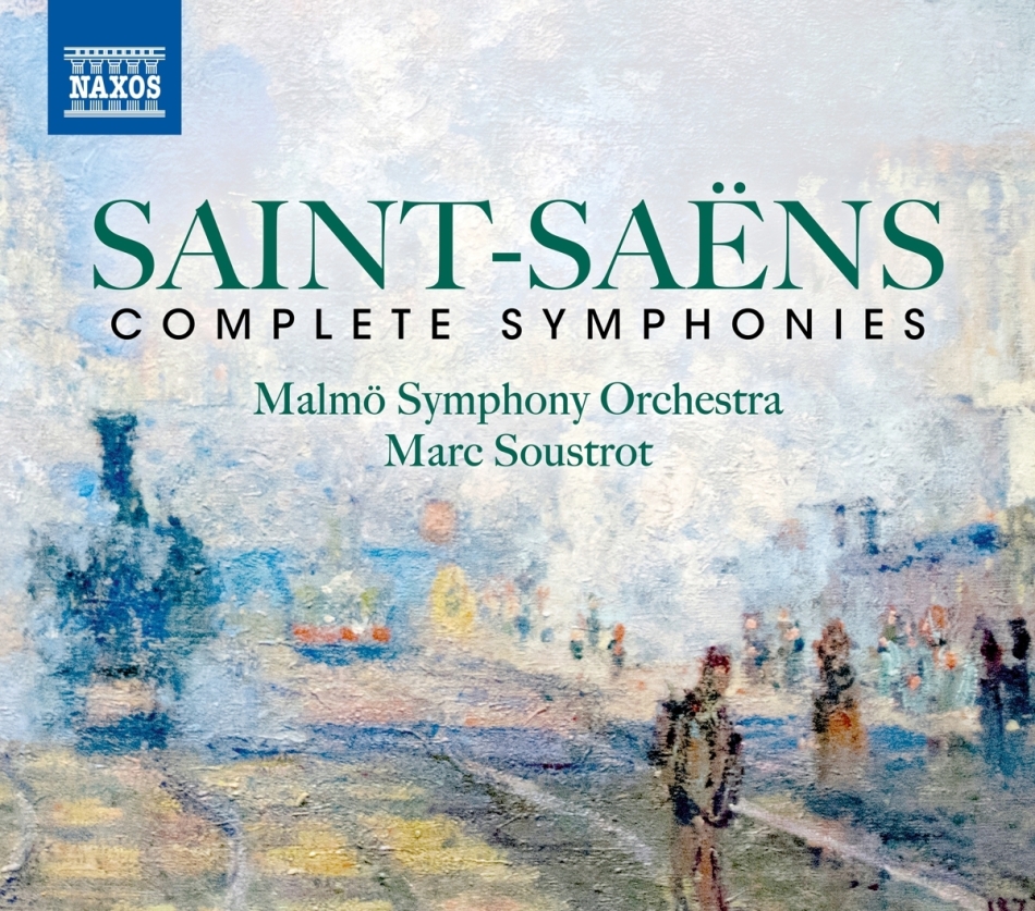 Camille Saint-Saëns (1835-1921), Marc Soustrot & Malmö Symphony Orchestra - Complete Symphonies 3 CDs