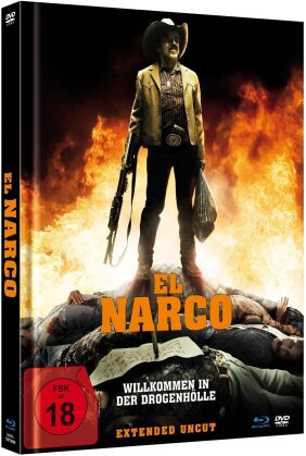 El Narco - Willkommen in der Drogenhölle (2010) (Extended Edition, Edizione Limitata, Mediabook, Uncut, Blu-ray + DVD)