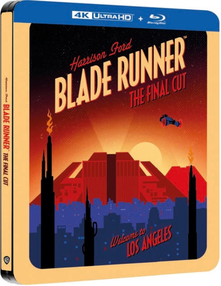 Blade Runner (1982) Final Cut, Edizione Limitata, Steelbook, 4K Ultra HD + Blu-ray