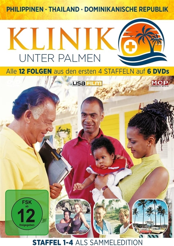 Klinik unter Palmen - Staffel 1-4 Sammleredition, 6 DVDs