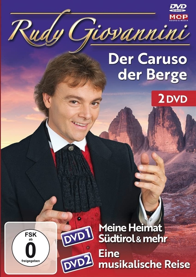 Rudy Giovanni - Der Caruso der Berge - Meine Heimat Südtirol und mehr / Eine musikalische Reise 2 DVD