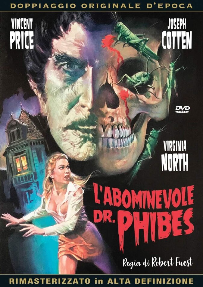 L'abominevole Dr. Phibes (1971) Doppiaggio Originale D'epoca, HD-Remastered
