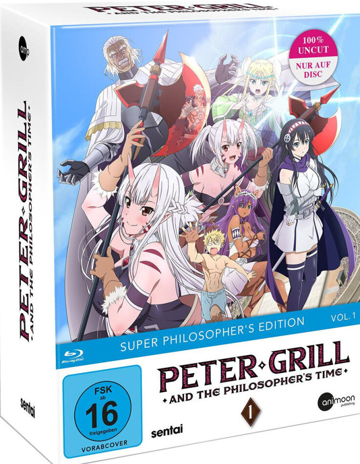 Peter Grill and the Philosopher's Time - Staffel 1 - Vol. 1 + Sammelschuber, Limited Edition, Mediabook, Uncut