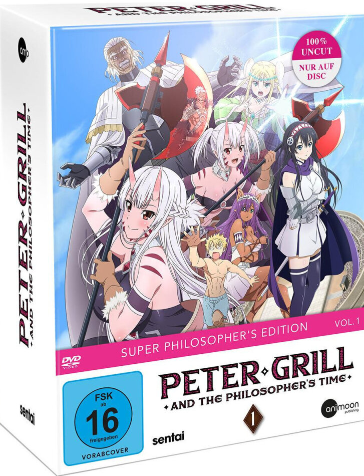 Peter Grill and the Philosopher's Time - Staffel 1 - Vol. 1 + Sammelschuber, Édition Limitée, Mediabook, Uncut