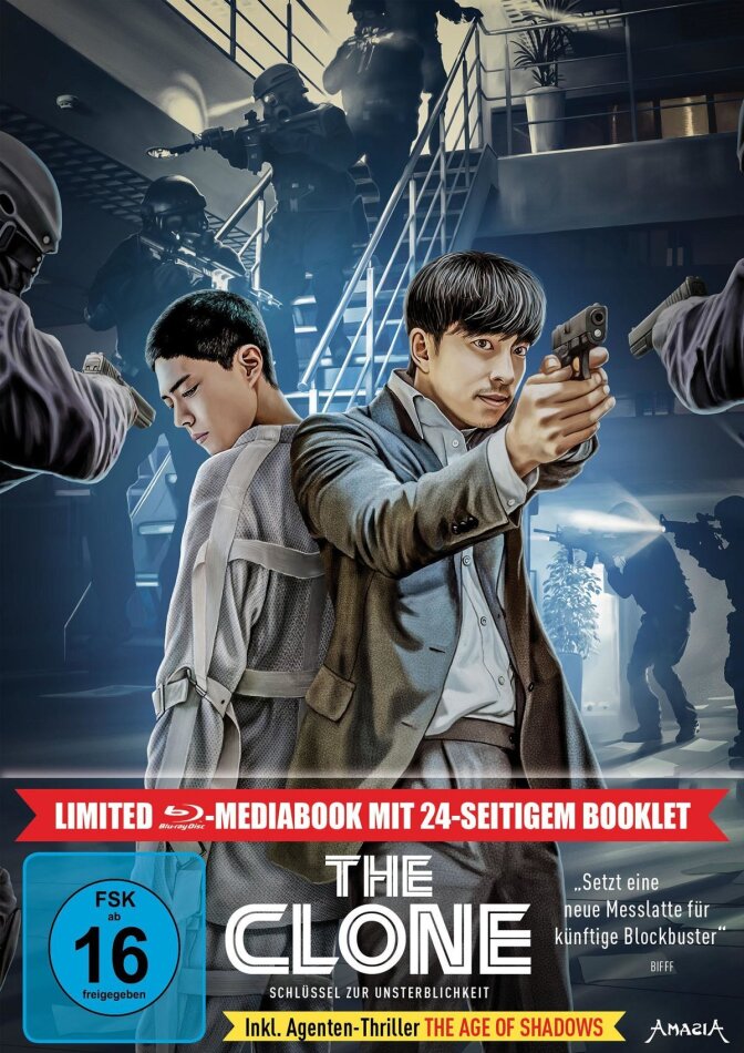 The Clone - Schlüssel zur Unsterblichkeit (2021) Limited Edition, Mediabook, 2 Blu-rays