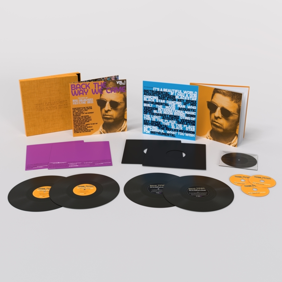 Noel Gallagher (Oasis) & High Flying Birds - Back The Way We Came: Vol.1 (2011-2021) Boxset, 4 LPs + 7" Single + 3 CDs